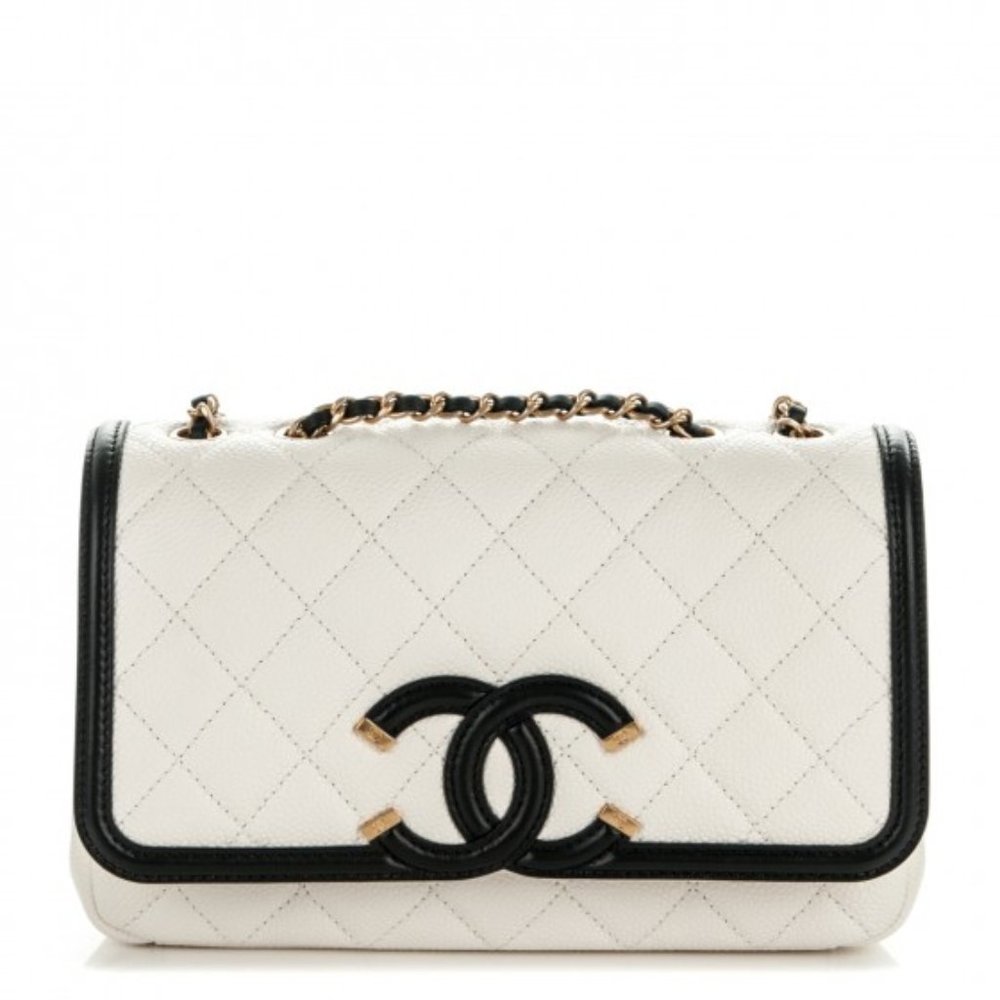 Chanel CC Filigree Flap Bag